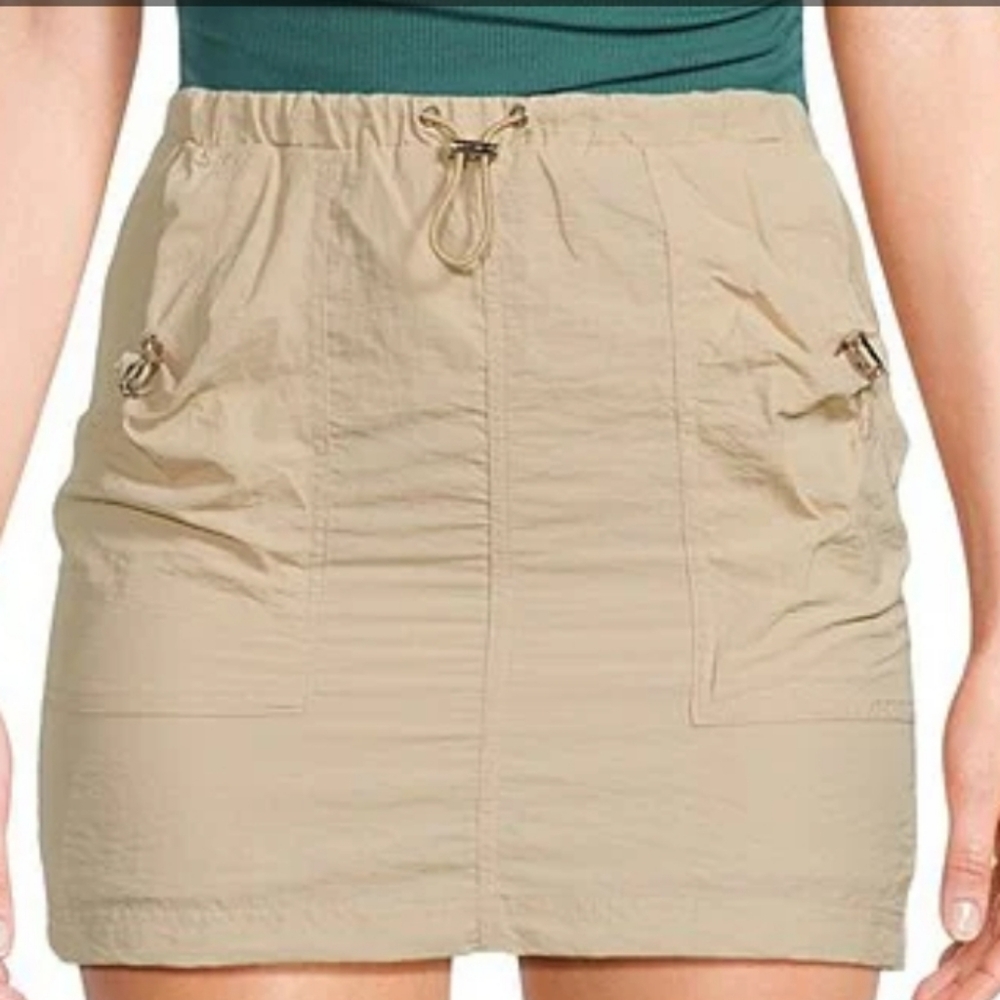 Honey & SparkleNylon Cargo Skirt